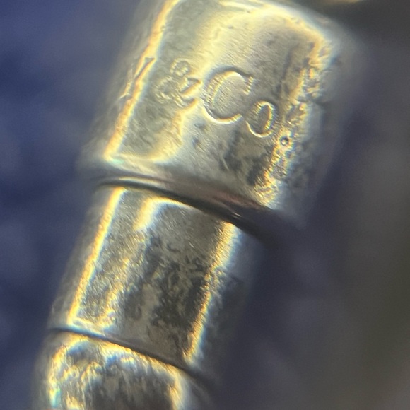 Tiffany & Co. Sterling Silver Aztec Carved Bead Necklace - Picture 9 of 11